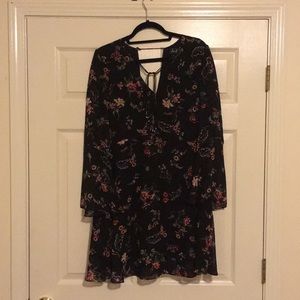 Black Floral Dress